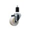 Service Caster 3'' SS Nylon Wheel Swivel 1-1/2'' Expanding Stem Caster SCC-SSEX20S314-NYS-112 - alternate 1